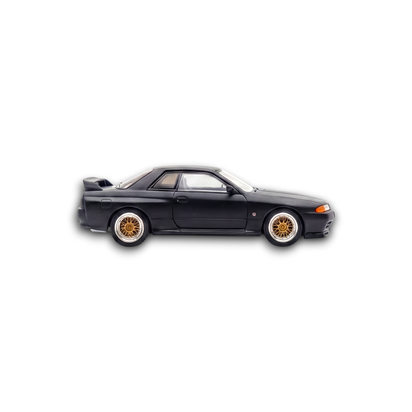Inno64 Nissan Skyline GT-R R32 Matt Black "THE DIECAST COMPANY" Special Edition 1:64