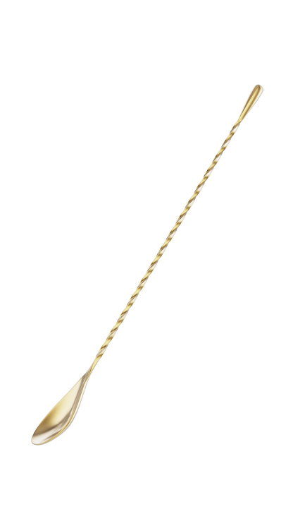 COCKTAILIER 12" Bar Spoon - Left Handed - Gold