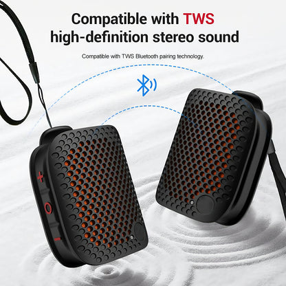 Clip-On IPX7 Waterproof Bluetooth Mini Speaker