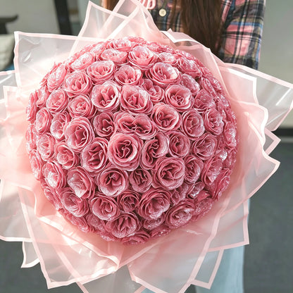 Limited Time Christmas In July Discount: Luxury No-Fade Rose Bouquet