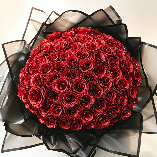 Limited Time Christmas In July Discount: Luxury No-Fade Rose Bouquet