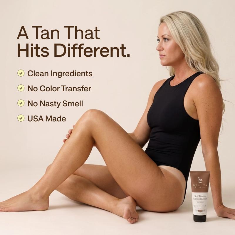 Self Tanner Body Lotion- Best Gradual Natural Bronzed Sunless