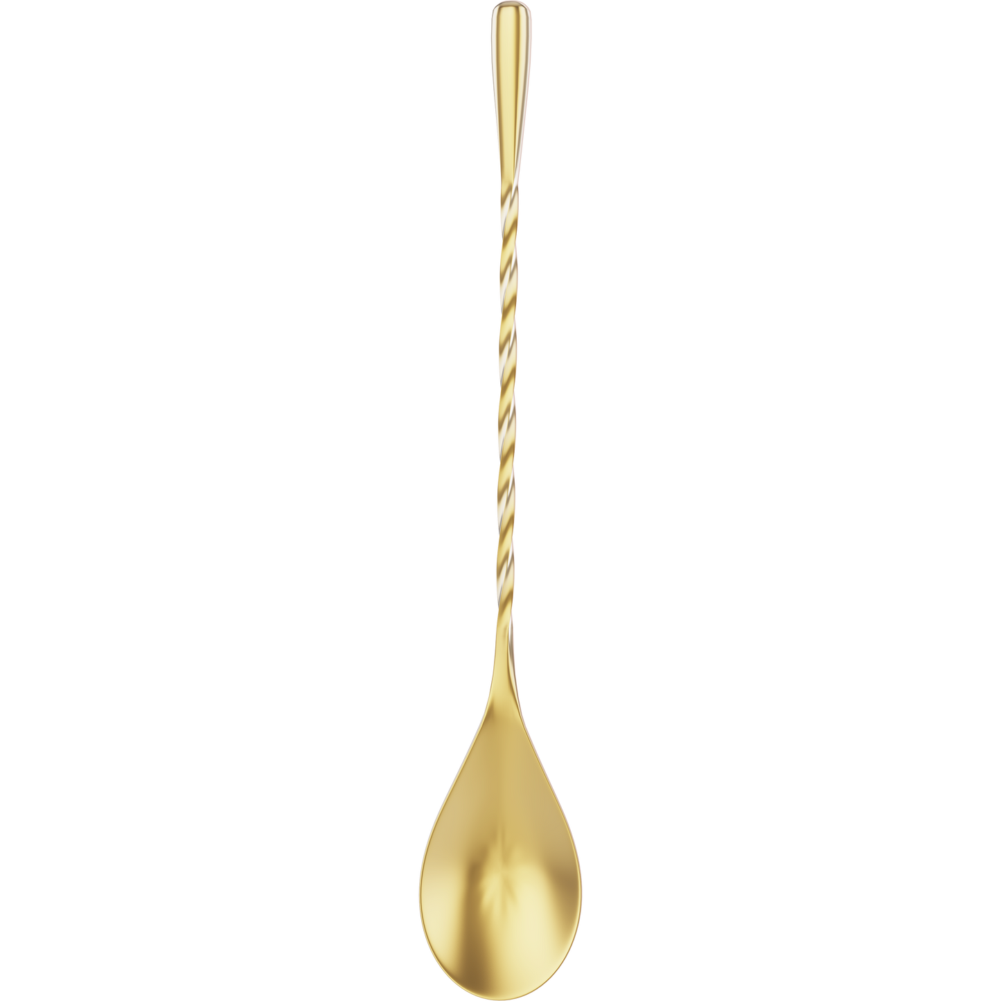 COCKTAILIER 7" Bar Spoon - Right Twist - Gold