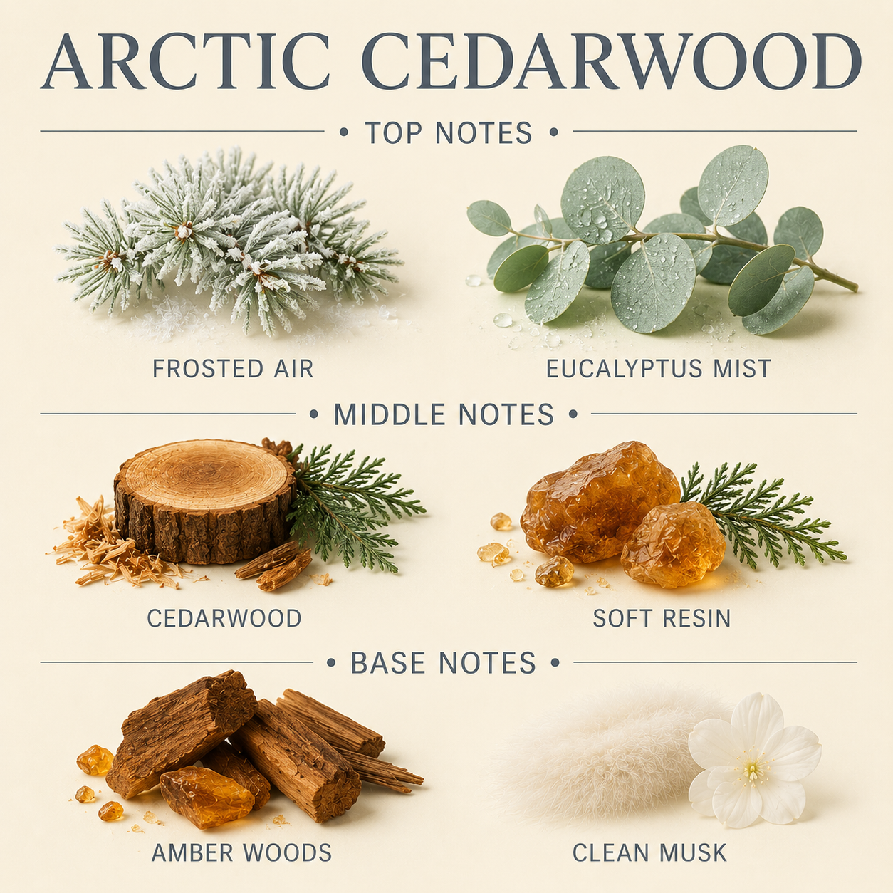 Arctic Cedarwood Whipped Soap