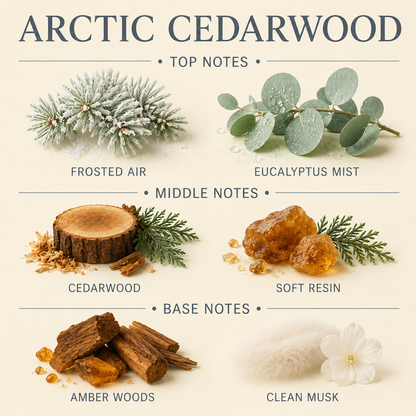 Arctic Cedarwood Whipped Soap