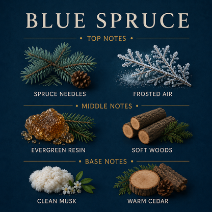 Blue Spruce Whipped Soap