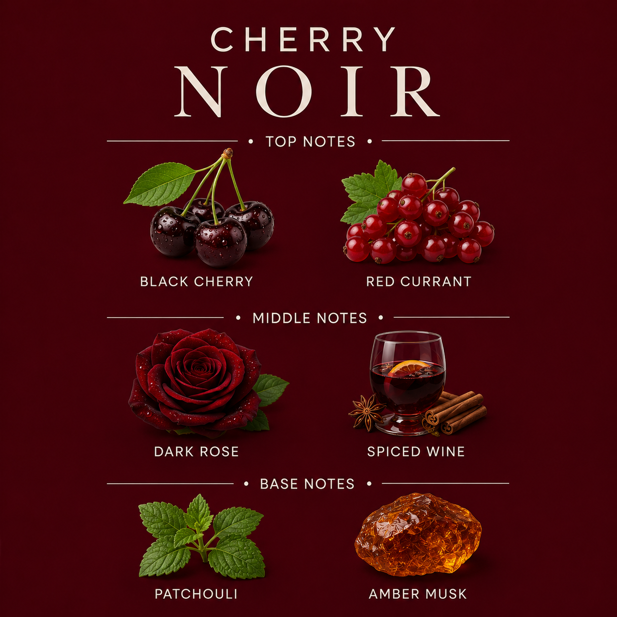 Cherry Noir Whipped Soap