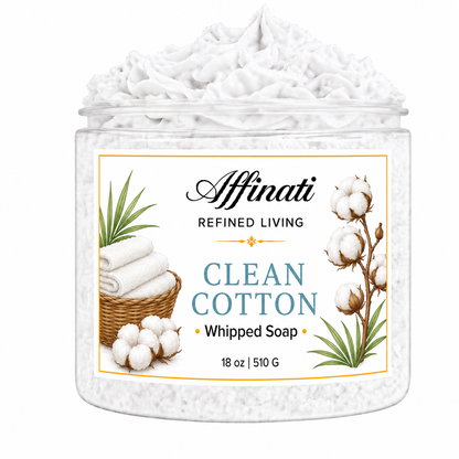 Clean Cotton Whipped Soap