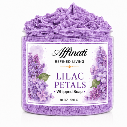 Lilac Petals Whipped Soap