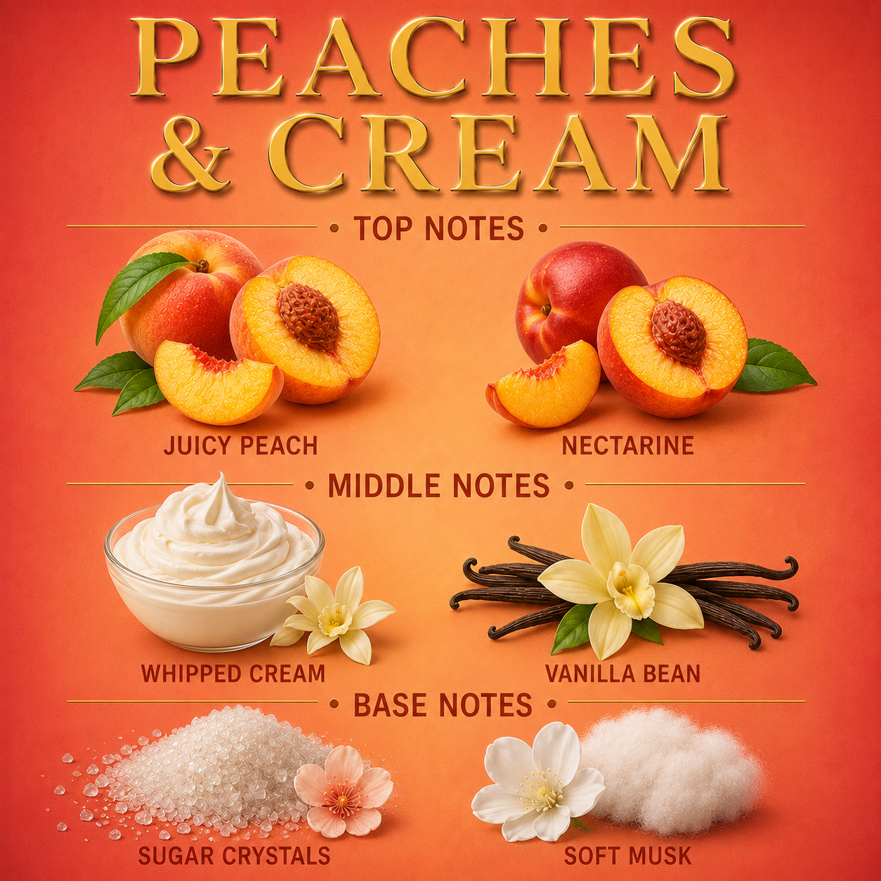 Peaches & Cream Whipped Soap