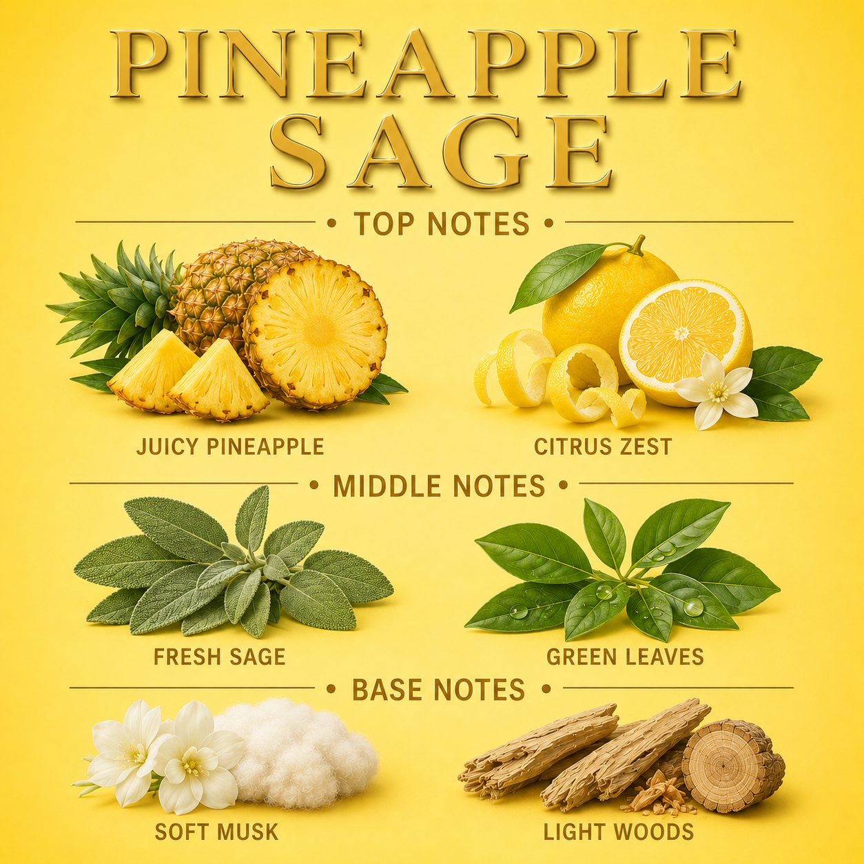 Pineapple Sage Whipped Soap