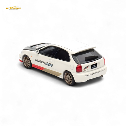 Motorhelix Honda Civic EK9 MUGEN White 1:64