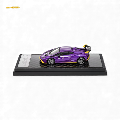LCD Lamborghini Huracan STO Purple 1:64