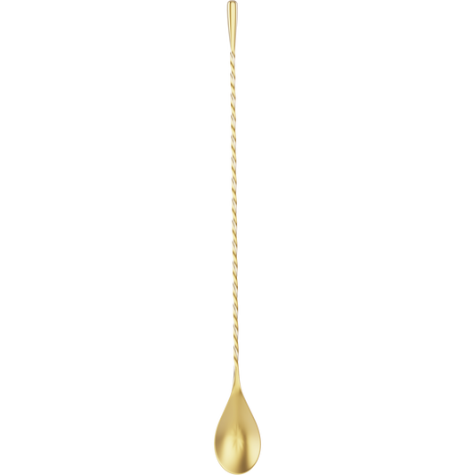 COCKTAILIER 12" Bar Spoon - Left Handed - Gold