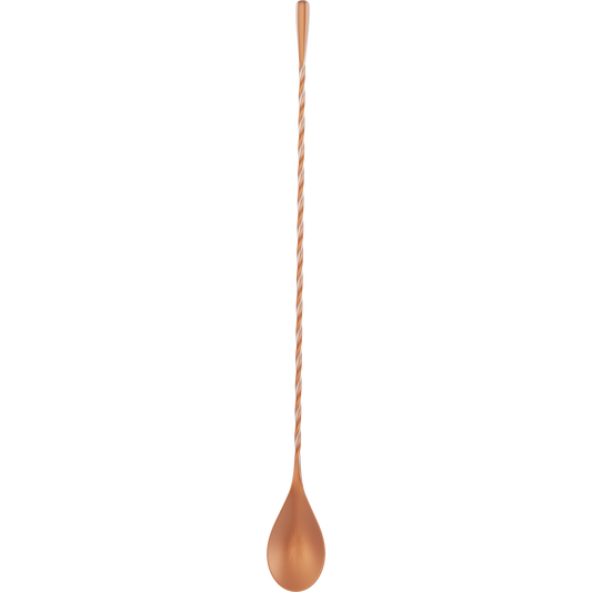 COCKTAILIER 12" Bar Spoon - Right Handed - Copper