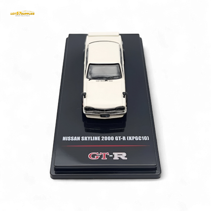 Inno64 Nissan Skyline 2000 GT-R KPGC10 White 1:64