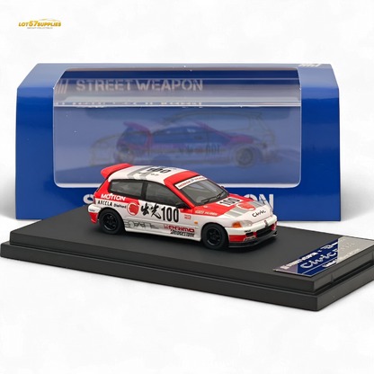 Street Weapon Honda Civic EG6 Idemitsu Street Edition 1:64